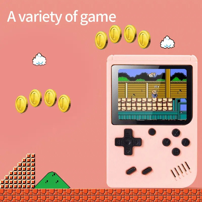 Retro Handheld Game Console — 500 Built-In Classic Games