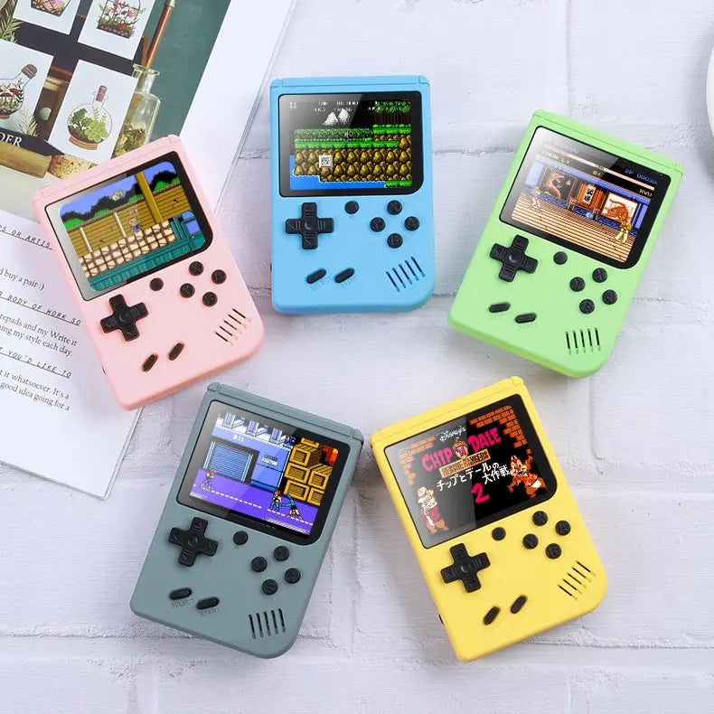 Retro Handheld Game Console — 500 Built-In Classic Games