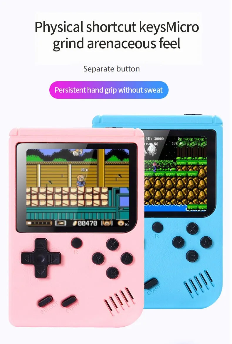 Retro Handheld Game Console — 500 Built-In Classic Games