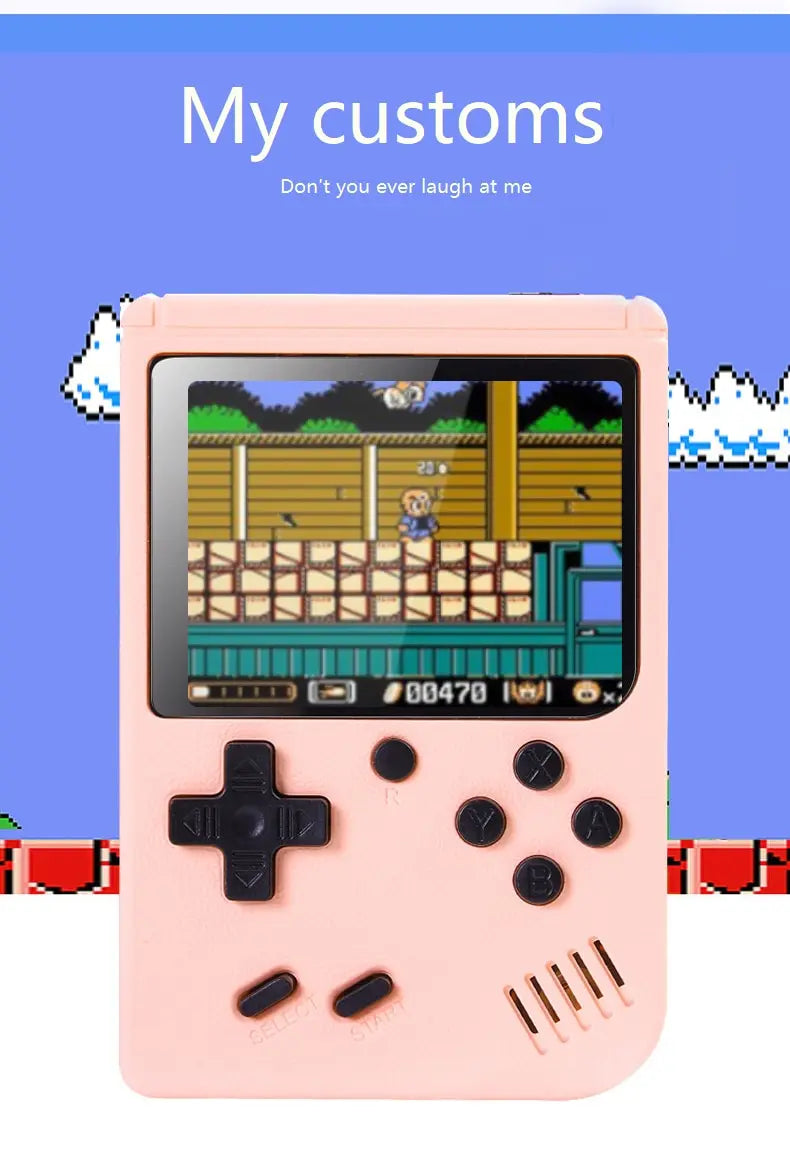 Retro Handheld Game Console — 500 Built-In Classic Games