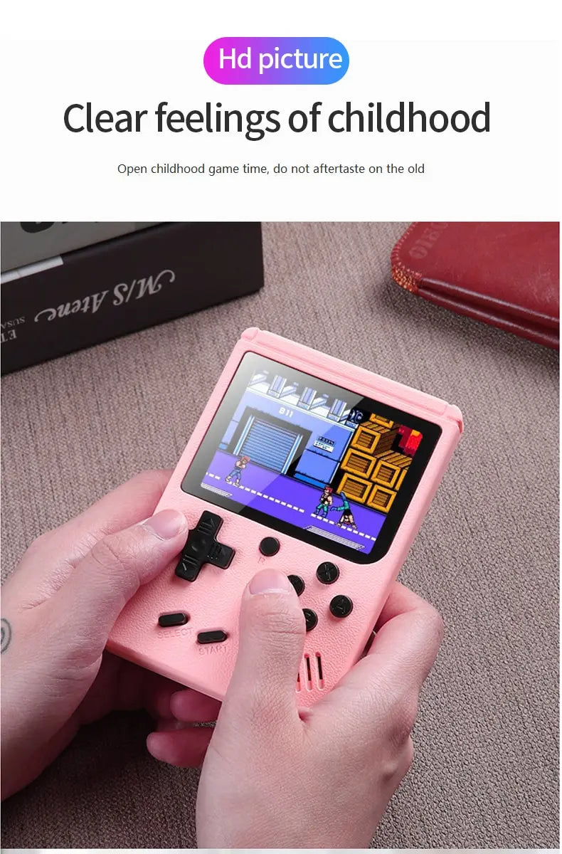Retro Handheld Game Console — 500 Built-In Classic Games
