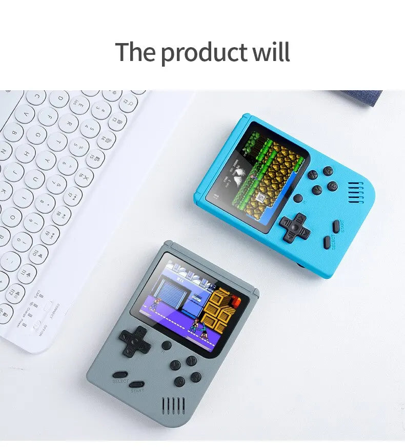 Retro Handheld Game Console — 500 Built-In Classic Games